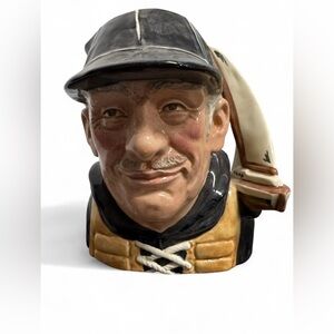 Royal Doulton Yachtsman Large 7.5" Toby Character Jug D6622 England 1970